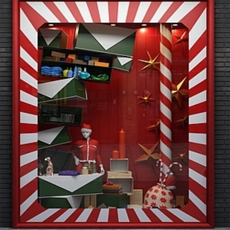 Fashion Creative Ball Visual Display Props Fiberglass Geometric figure model for Brand Store Decoration