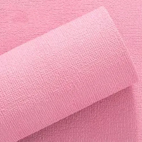 Foam Self-Adhesive Wall Paper Linen Grain Woven Striped Wallpaper For Interior Home Decoration