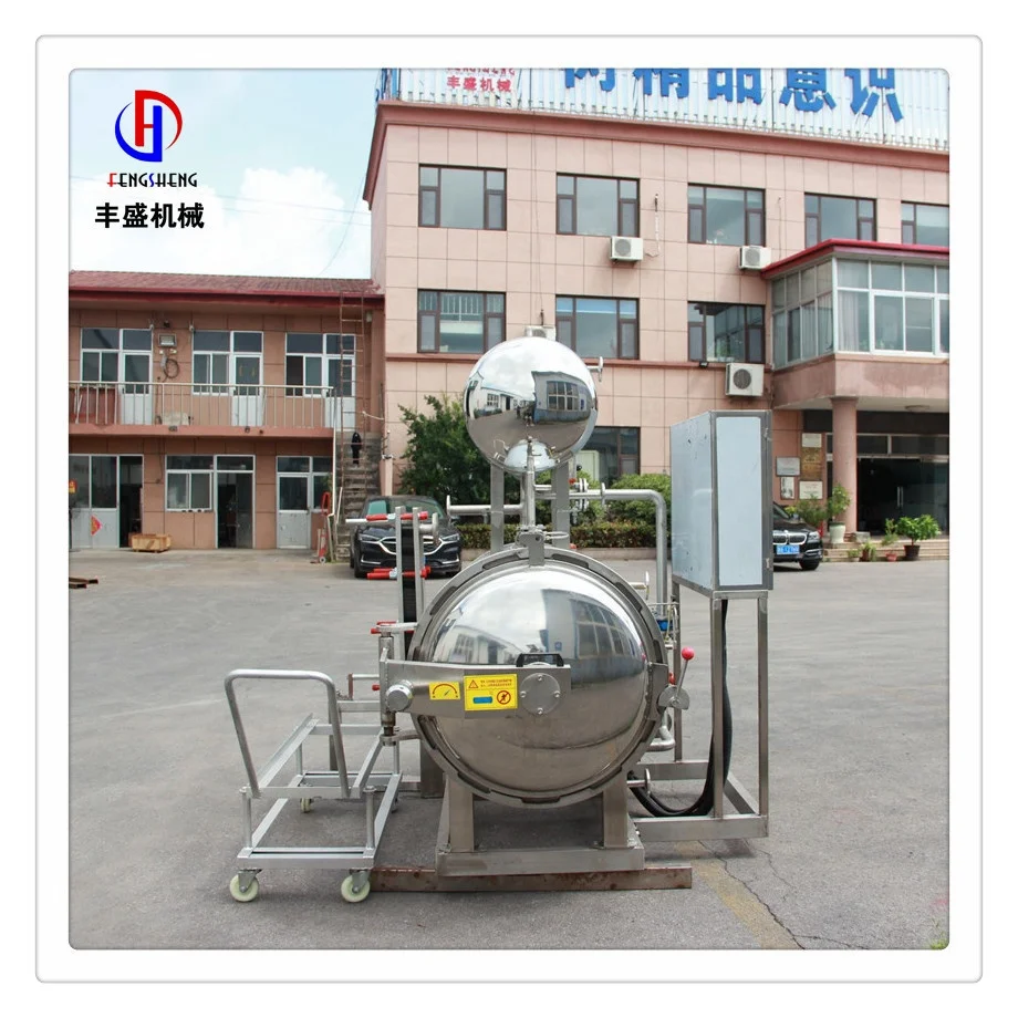 Steam autoclave machine retort / Retort for condensed milk