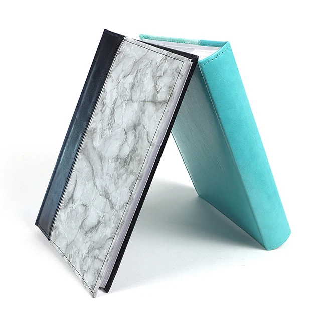 
Black Pu leatherine book bound 4R 300 pockets photo album 