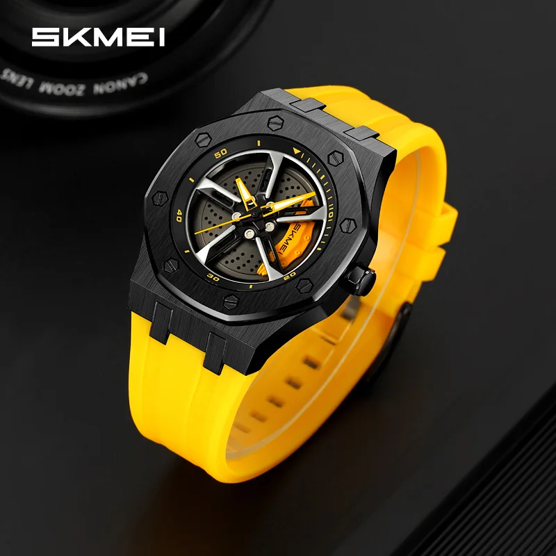 Skmei 2359 Guangdong Quartz  Mens Watches Water  Resistant  Relojes Rotating Sport Watch