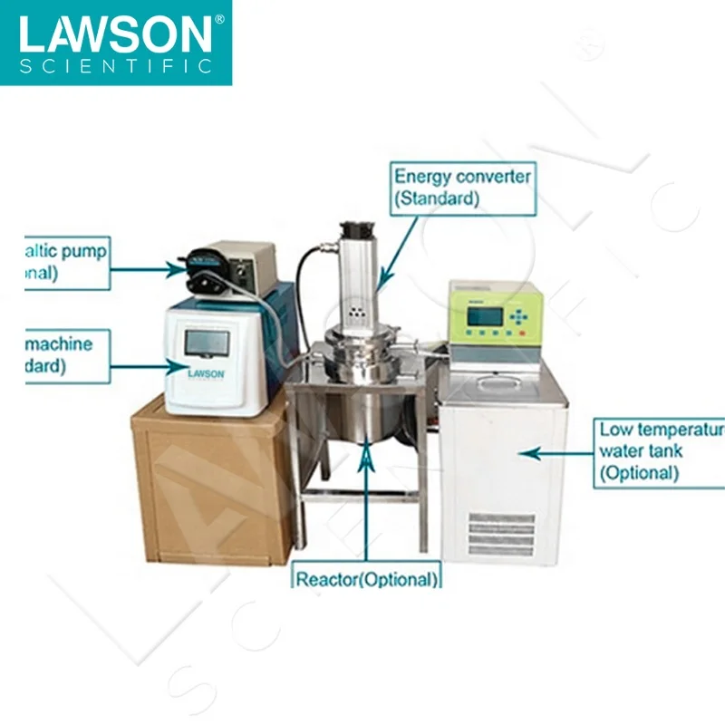 Industrial Ultrasonic transducer factory DH-4000W-II Ultrasonic nano material dispersing machine herbal extration emulsification