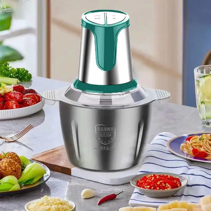 Copper Mincer Gift Juicer Aluminium Ingredients Motor Good, Auger Clad meat chopper/