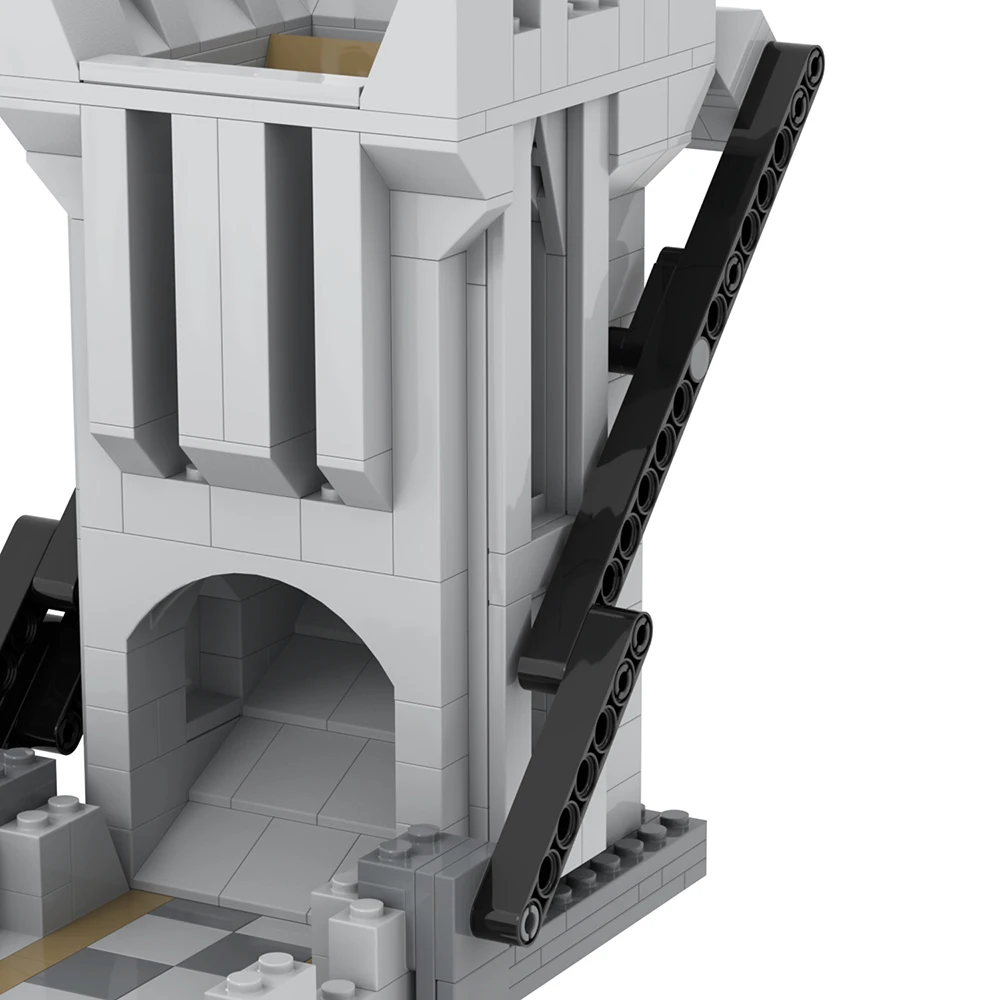 MOC1483 серия игр самозагружающийся кубики игрушки для мальчиков детей