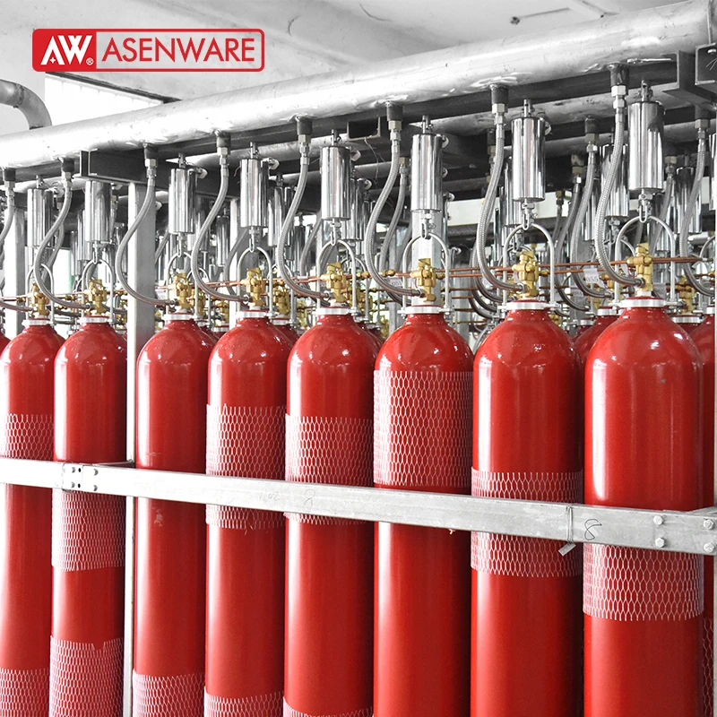 CO2 Fire suppression system Fire extinguisher  for oil factory