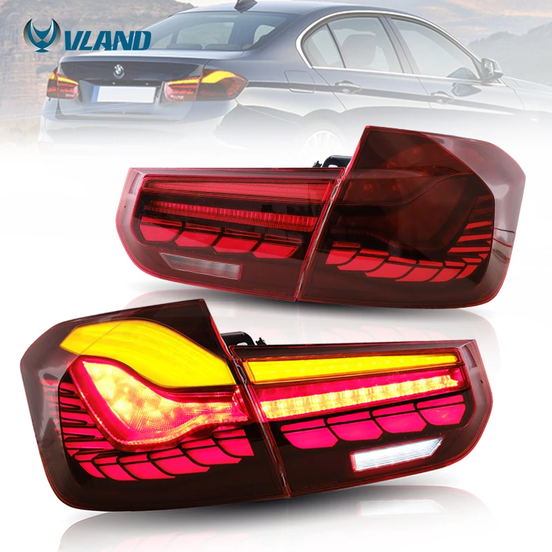 VLAND Factory Wholesales LED Taillights Tail Lamp Sequential M4 Design 3 Series Rear lights F35 F80 2012-2014 2015 For BMW F30