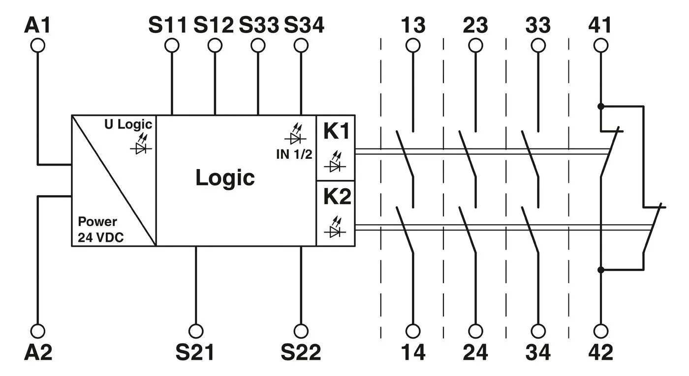 1051298 PSR-SCP-24UC/CE2/3X1/1X2/B SET  Phoenix Contact Coupling Relay