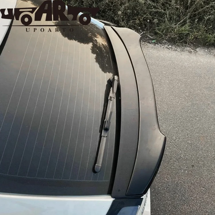 M4 style rear spoiler for Honda Civic Hatchback 5Doors ABS Plastic Carbon Fiber Boot Lip Rear Trunk Wing High Kick Spoiler
