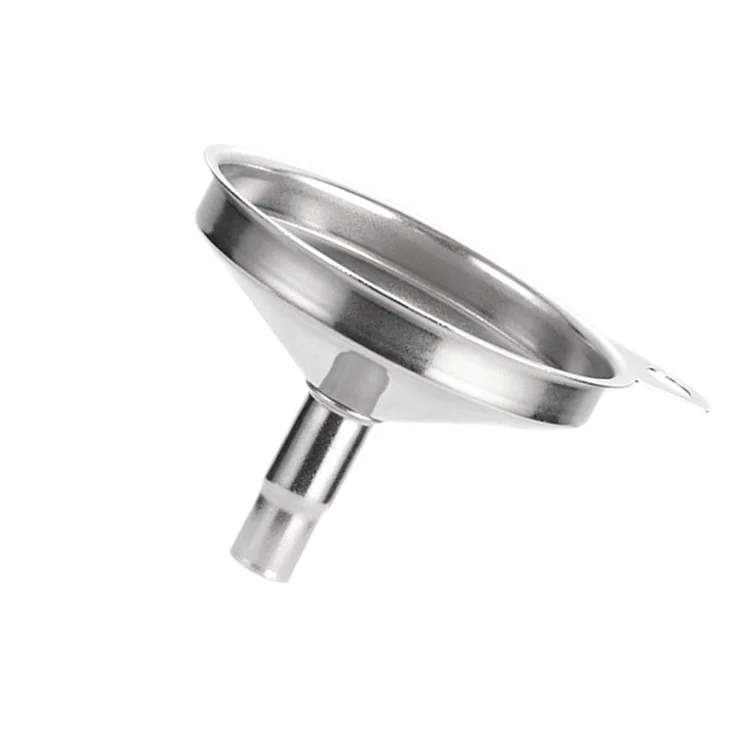 Высококачественная кухонная Воронка из нержавеющей стали 304 для подачи жидкости с фильтром и порошка
