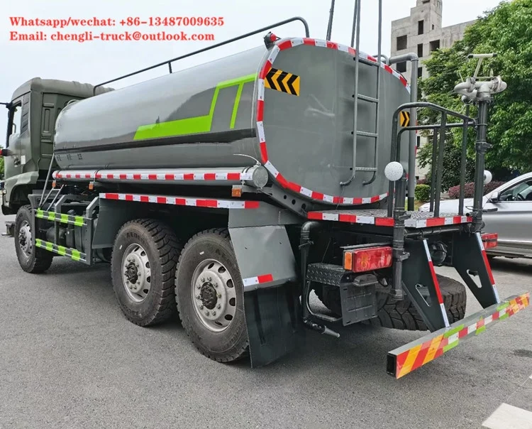 Dongfeng KINGRUN 6x6 6WD внедорожник 10000 литров цена на грузовик с резервуаром для