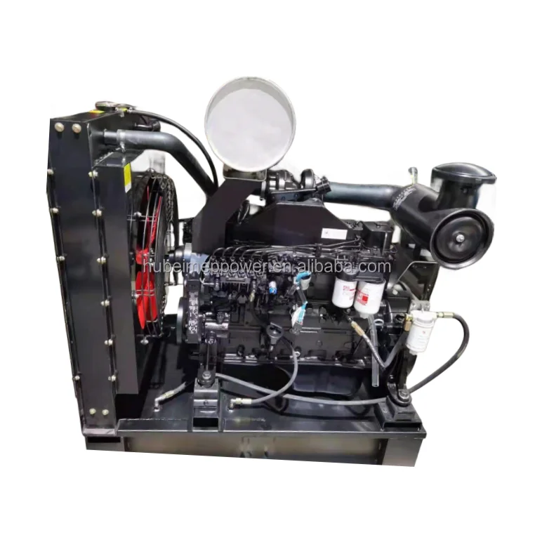 6BTA5.9-C135 New 135hp machinery engine 6 cylinder electric start small diesel engine for sale