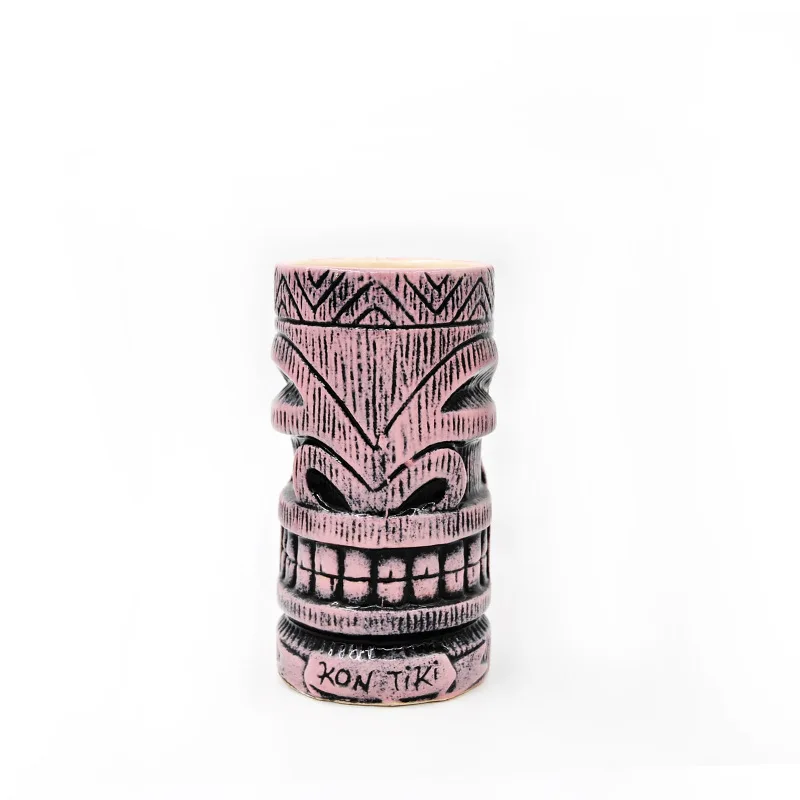 wholesale tiki mugs cocktail cup creative indoor outdoor  Hawaiian Totem Cup For Bar