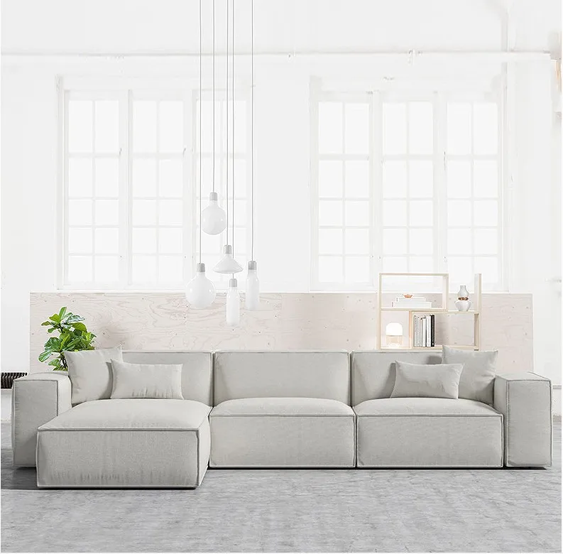 North europe style sofa living room simple modern two seat furniture living room sofas
