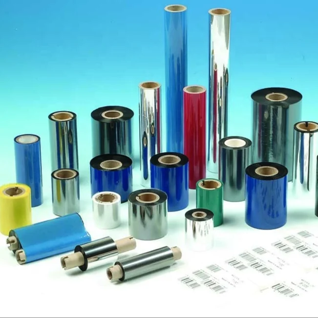 DNP R300 Ricoh B130ED Wax/resin ribbon Intermec printer ribbon on Thermal transfer label