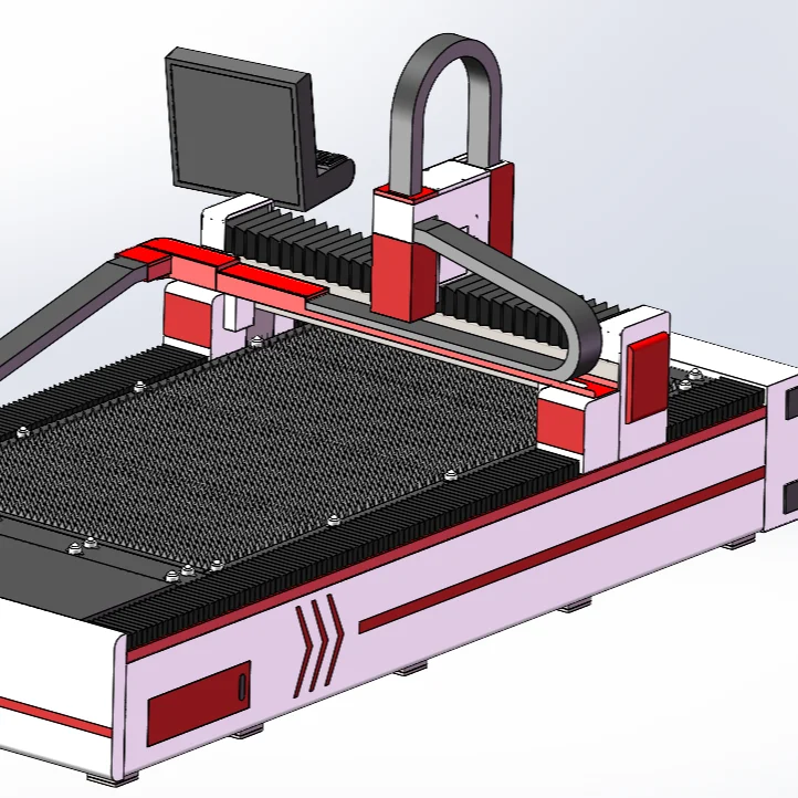 mini cnc laser cutting engraving door lock machine cnc router