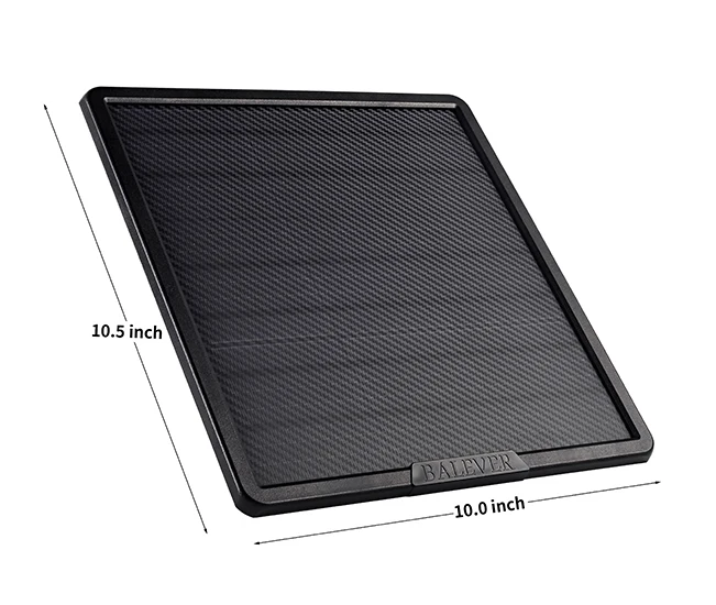 Solar Panels for Hunting Trail Camera with 25000mAh 18650 Battery Solar Panel Kits Power Supply to 4G  Security Camera