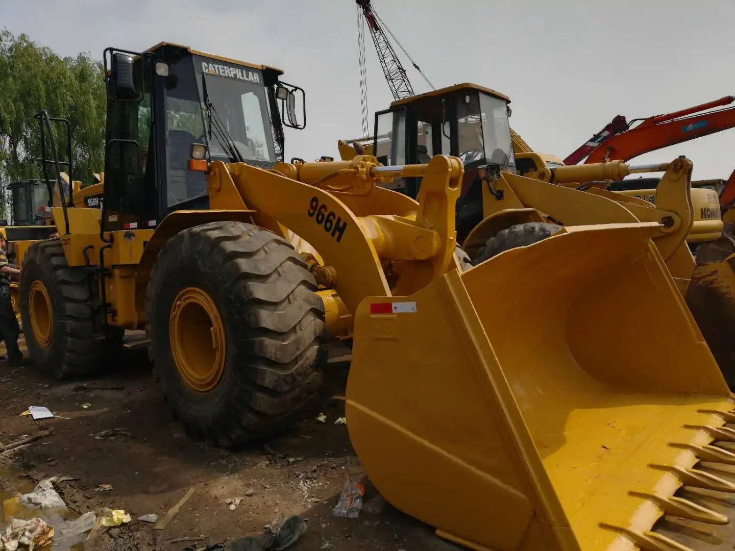 Used caterpillar/Second Hand CAT 966h/966f2/966g/936e wheel loaders sale