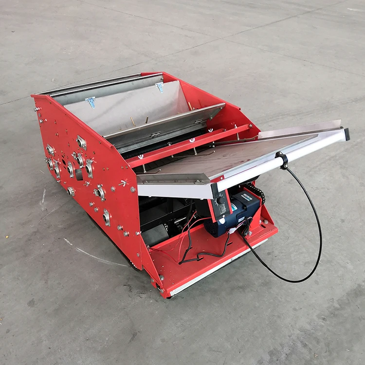 Rice seed tray seedling placement tray hot bed tray rice seeding sowing  covering soil breeding machine