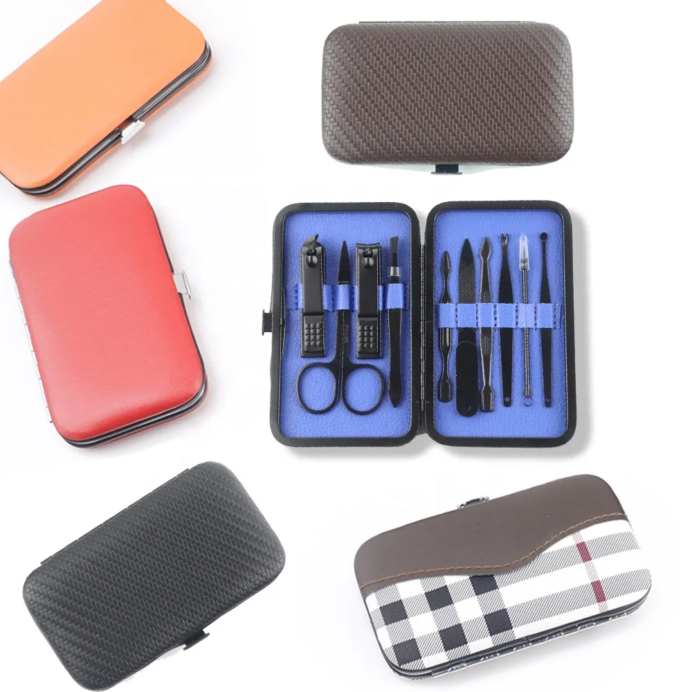 Hot Sale Manicure Set High Quality Pedicure Care Tools Kit Stainless Steel Grooming Kit with Case for Hands Foot