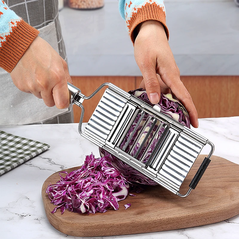 Multifunctional Vegetable Slicer chopper Stainless Steel cheese 4 in 1 grater