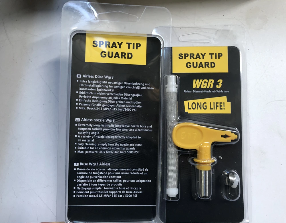 Spray tips,airless paint sprayer gun tip set nozzle spray nozzle 10 pcs/carton