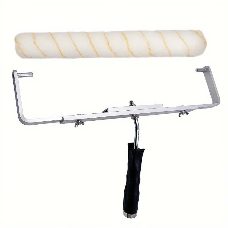 High Efficiency Floor Wall Long Paint Roller Brush 18inch Adjustable Frame Wide Paint Roller