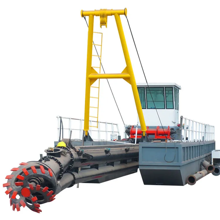 Small 8 Inch Csd200 Dredging Equipment Hydraulic China River Machine Cutter Suction Sand Dredger For Sale