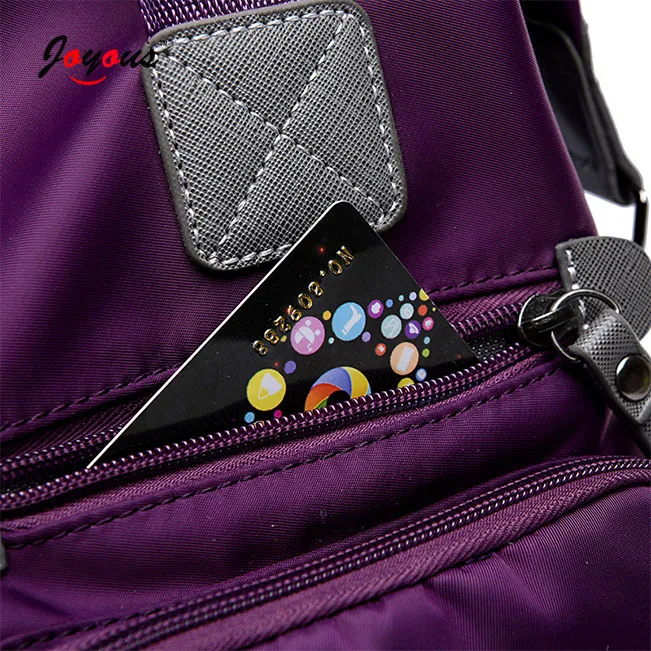 Nylon Handbags Messenger Ladies Shoulder Leather Decorated Portable Travel Woman Bags Fashion Womens Bag