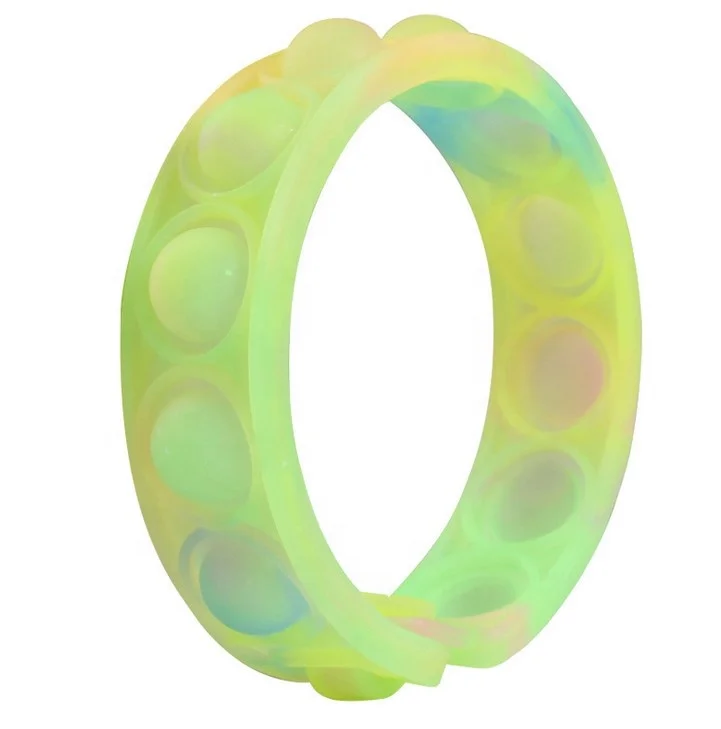Bubble bracelet kids adult fidget toys wristband light relief wristband fidget toy