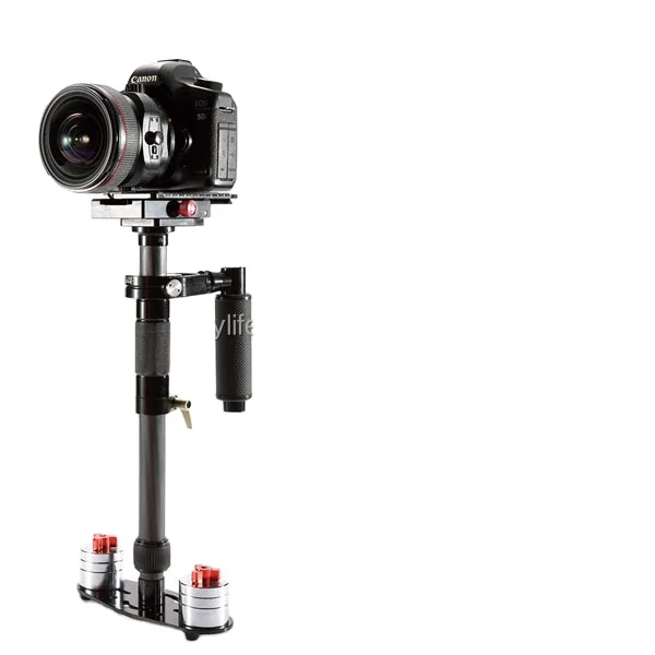 Срок службы-фото LF-3VT углеродного волокна ручной профессиональный штатив «стедикам» для ручной Стабилизатор маленькой фронтальной камеры штатив «стедикам»