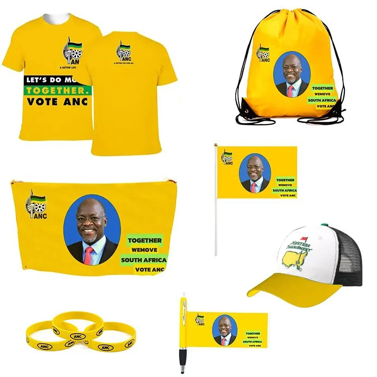 2025 Election Campaign Custom Logo Souvenirs Innovative accessories Promotional Election T Shirt Promotion Gift Item