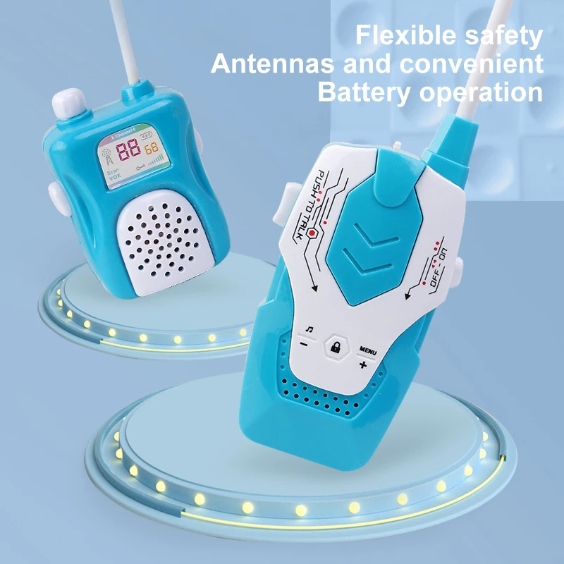 Children radio walkie Talkie Toys  for kids Two Way Radio interphone Gift Birthday Long Range Handheld Child Toys talkie walkies