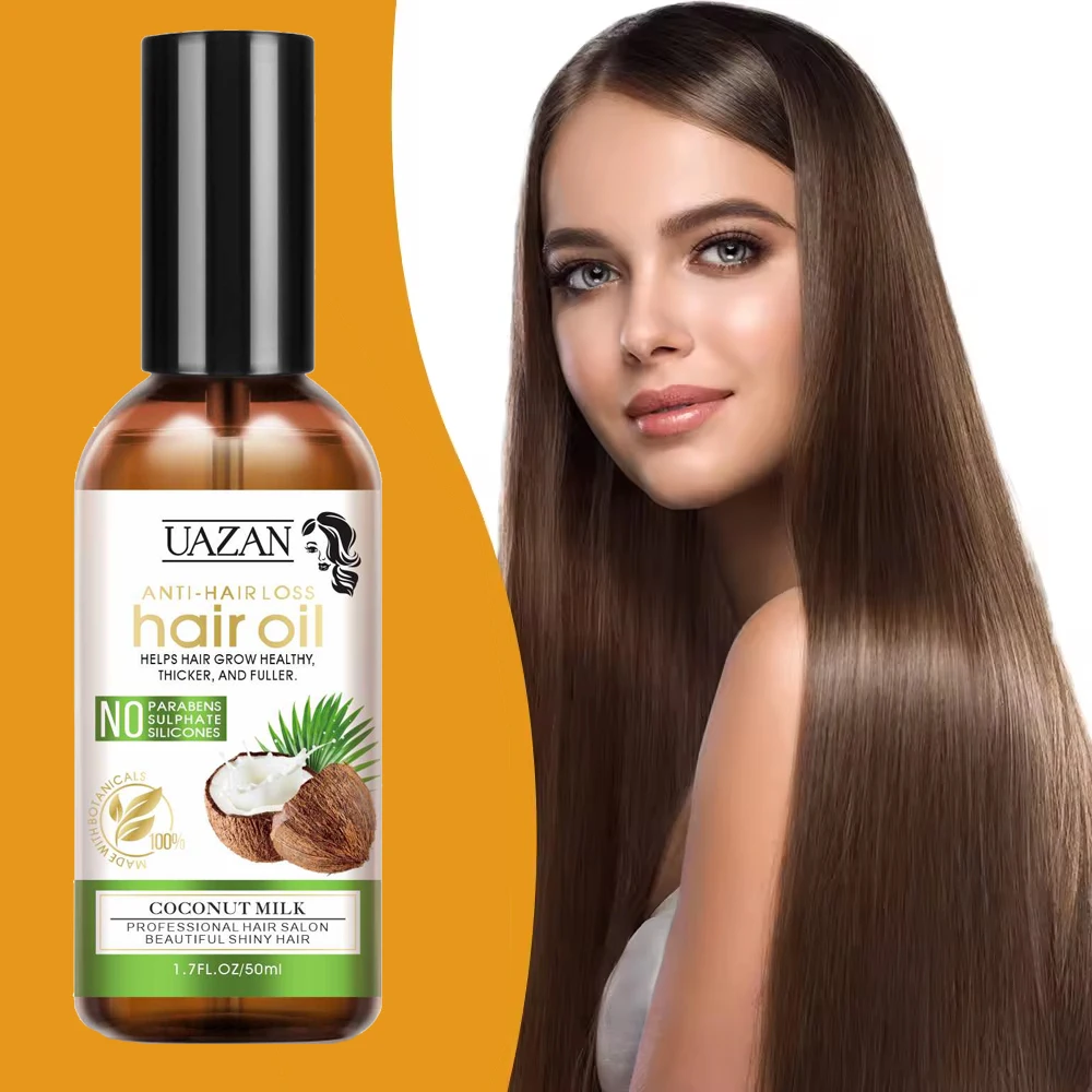 Private Label Organic Men Women Anti Hair Loss Treatment Batana Coconut Oil Rosemary Hair Growth Serum Oil