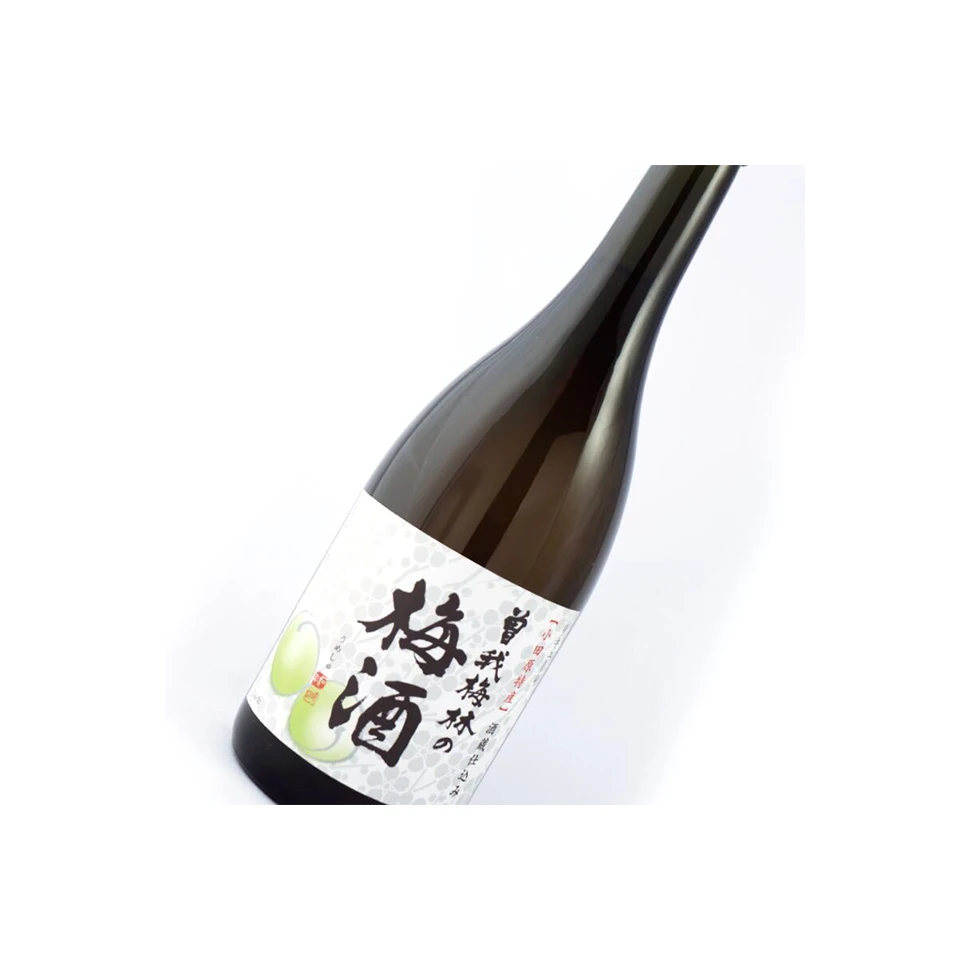 japanese fermenting strong plum strong rice wine with a swelling taste