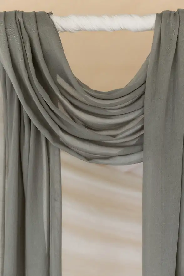 hot selling plain muslim rayon modal twill cotton woven modal hijab scarf matching undercap boned