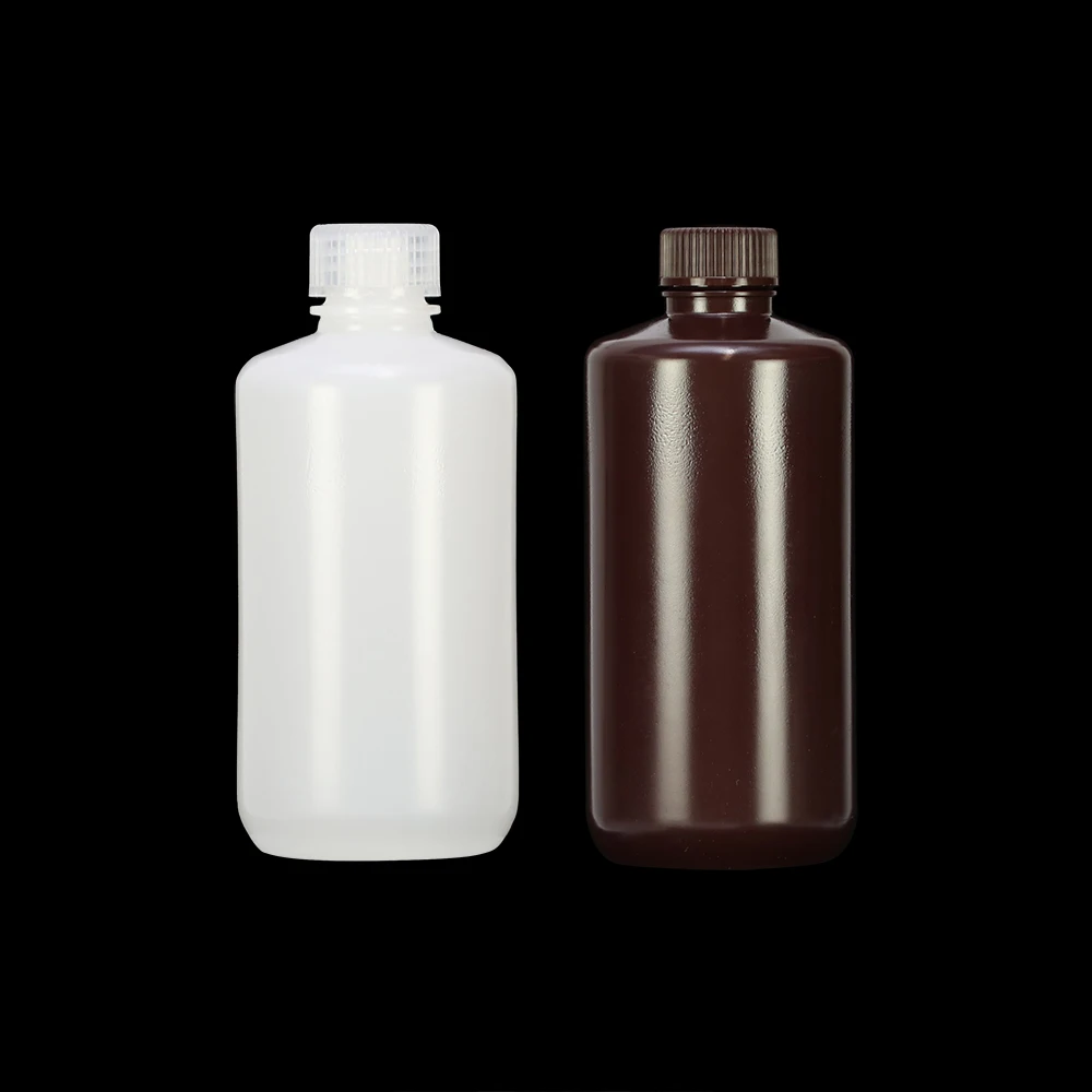 Laboratory Narrow Mouth PP/HDPE Plastic Reagent Bottle for Laboratory HDPE 1000ml Plastic Bottle