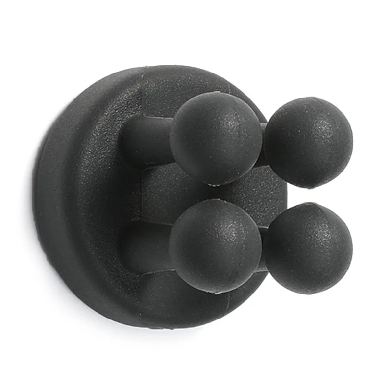 Creative Silicone Hook Cute Seamless Self-Adhesive Bedroom Door Hangers Punch-Free Hooks Key Umbrella Towel Rack Wall Decoration