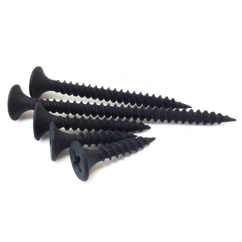 Fasteners Dry Wall Nails High Strength Drywall Black Hard Screws Head Drywall Screw