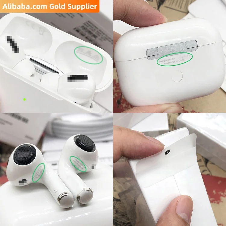 
In Ear TWS ANC Airpro Airoha 1562a 1:1 Noise Cancelling Rename GPS TWS Air Pro 3 Wireless Bluetooth Earphone Earbuds 