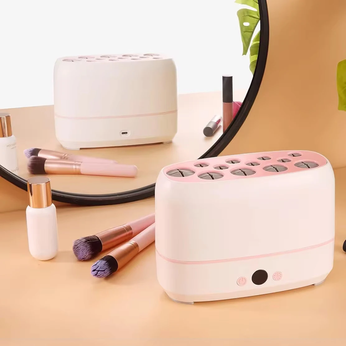 12 Various Hole Upgraded Makeup Brushes Dryer Baked Slowly At Constant Temperature Without Hurting The Bristles