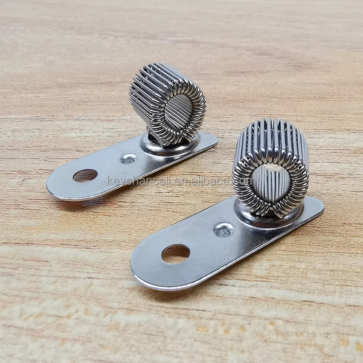 non-rotation loop silver penholder metal pen holder with rivet hole for pens