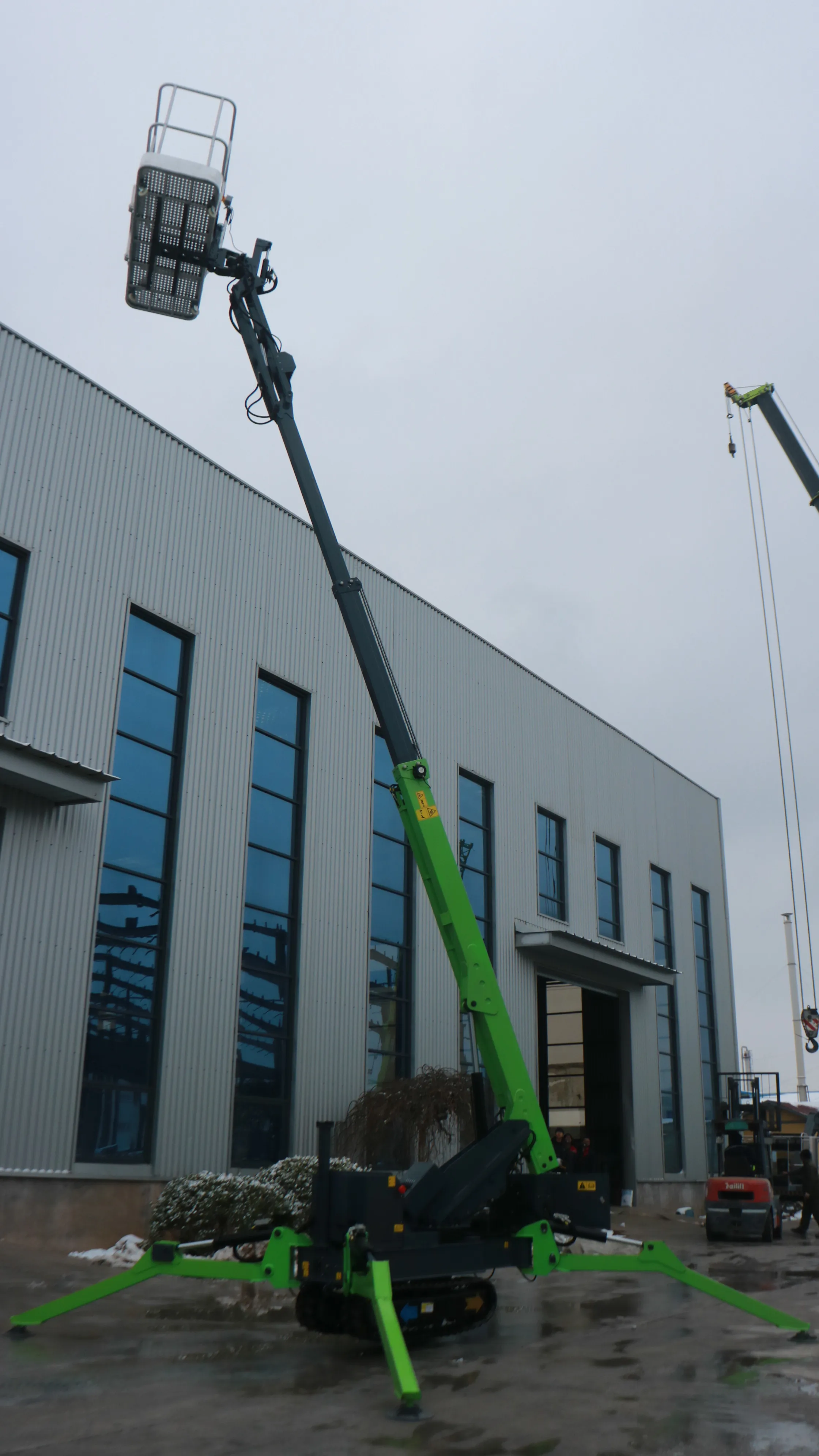 all terrain cherry picker Cheap Price 10-20ft 30ft 45ft 9oft Tow Behind Hydraulic Boom Lift aerial lift manufacturers