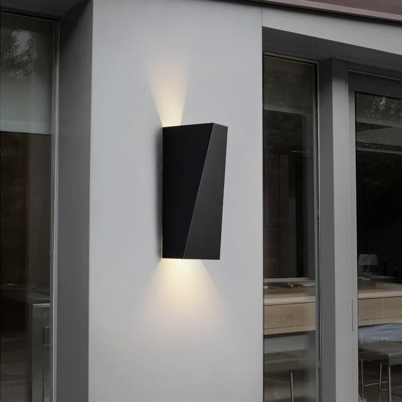led wall lamp courtyard balcony garden outdoor stair lamp wall lamp