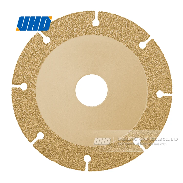 180mm diamond hole saw blade vacuum brazed marble cutter blade for cutting steel