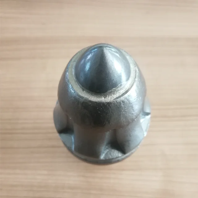 
Application of cemented carbide spiral pick in hydraulic pile driver 