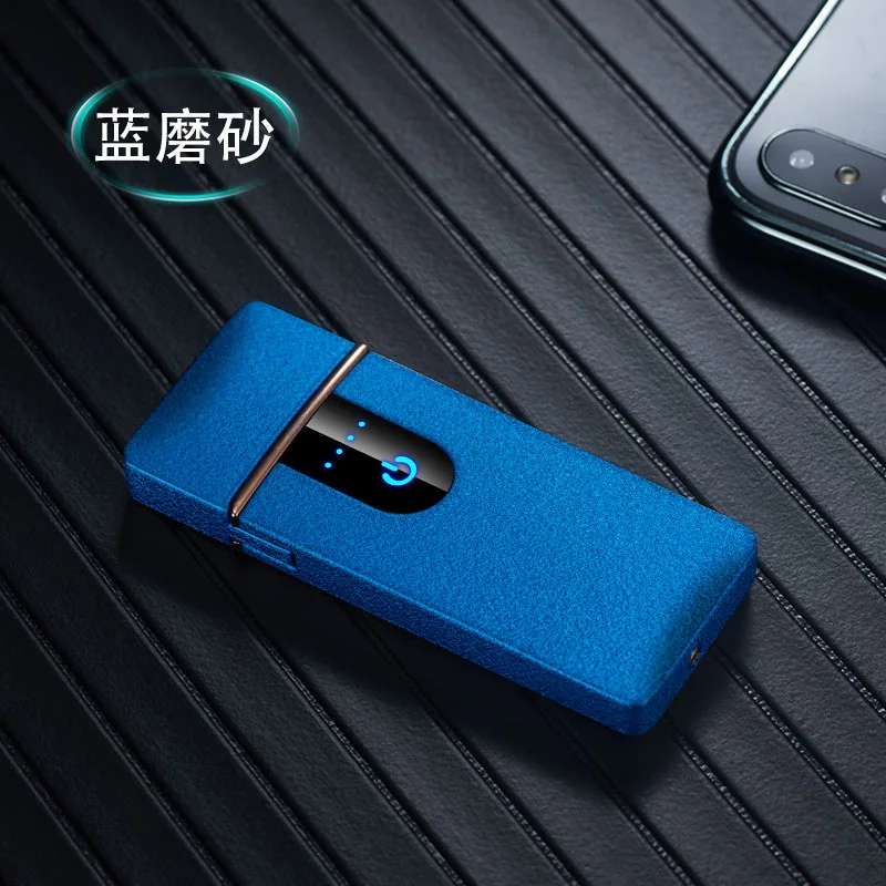  Перезаряжаемая USB ветрозащитная беспламенная индукционная ультратонкая прикуриватель Znic из