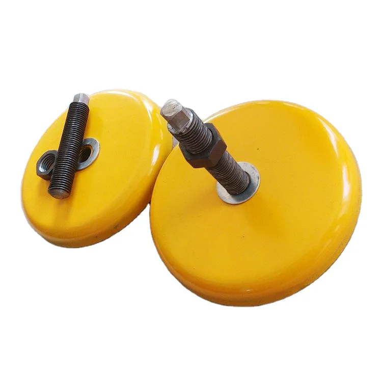 Machine rubber isolation Leveling Pad Adjustable feet Anti Vibration Mount For cnc