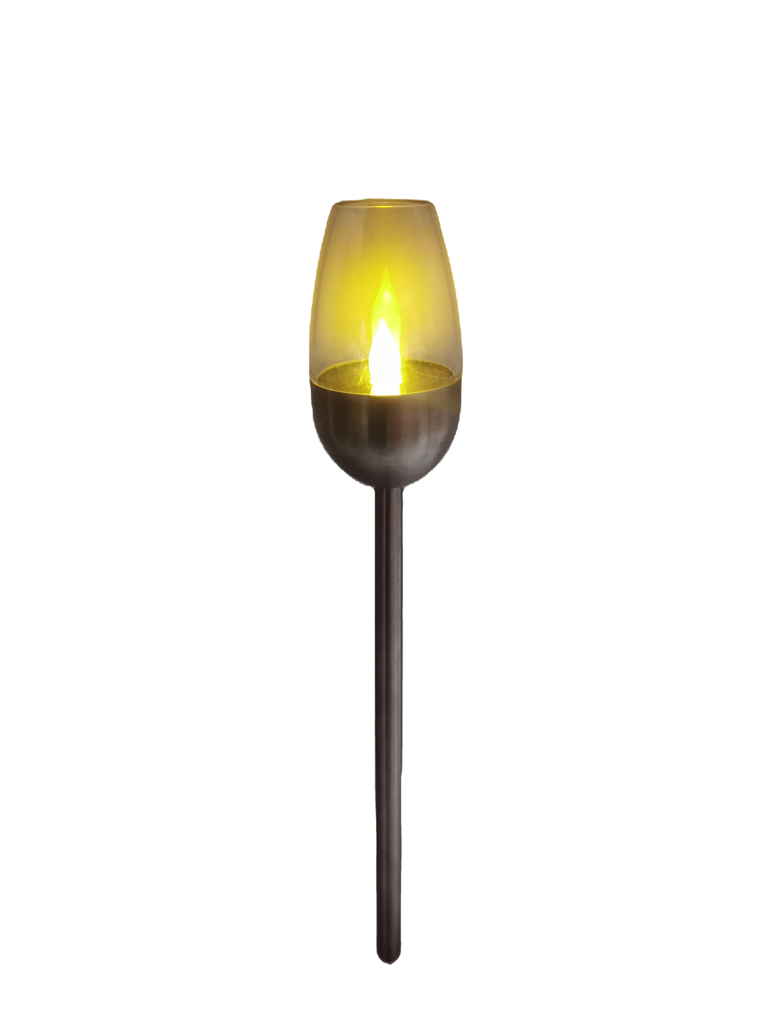 Newest zoom outdoor led solar camping lantern light camping lamp with flame