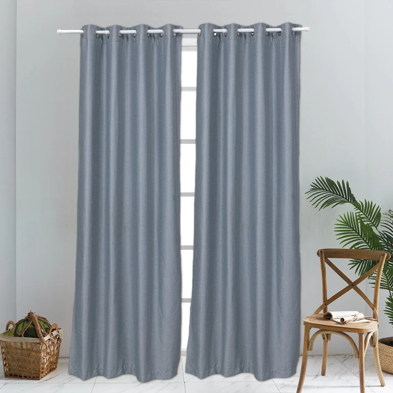 Honeymoon China Factory Supply Custom 100% Polyester Hotel European Black Out Blackout Curtain For Living Room Bedroom
