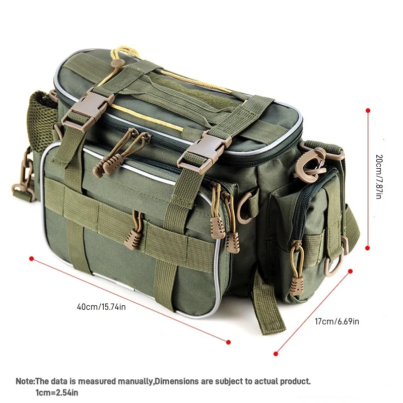 Large Capacity excellent quality Multifunctional Fishing Tackle Gear Storage Bag Multi-purpose fishing rod bag